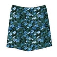 thumbnail image 4 of Pounoo New 2025 Shorts for Girls 4-16 Casual Print Summer Shorts Elastic Waisted with Pocket Soft Satiny Girls Shorts 7-8, 4 of 5