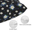 thumbnail image 3 of Yiaed Daisies Flowers Print Brushed Microfiber Envelope Pillowcases, Standard,Envelope Closure Pillow Cases(No pillow core)-20"x30", 3 of 6