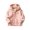 Pink, variant on NOKIO Boys Girls Warm Winter Coat Toddler Kids Baby Outwear Long Sleeve Round Neck Solid Color Jacket Zipper Hooded Windproof Long Sleeve Coats For Girls Or Boys Baby Jacket Winter