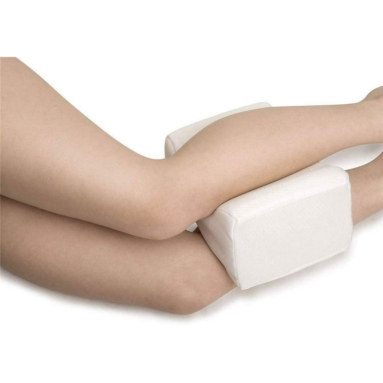 SANQEEMU Knee & Leg Pillow for Side Sleepers-Soft Cooling Memory Foam Support Pillow, Pain Relief for Sciatica, Back, Hip, Knees,Joints,Pregnancy