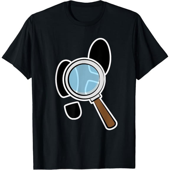 Exquisite and comfortable-Detective design for men and women - magnifying glass T-Shirt