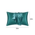 thumbnail image 3 of Leodye Satin Pillowcase for Hair and Skin, Silk Satin Pillowcase 2 Pack, Queen Size Pillow Cases Set of 2, Silky Pillow Cover with Envelope Closure (20x30 Inches), 3 of 8