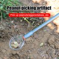 thumbnail image 4 of Visland Rassembleur de Noix en Acier Inoxydable Ramasseur D\'arachide 107cm/42.13 Pouces Poignée Flexible Outil de Jardin Multifonctionnel pour la Collecte de Pommes de Terre et Coquilles, 4 of 8