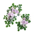 thumbnail image 2 of 2x Arco de flores para boda, adorno rústico decorativo, arreglo floral Púrpura, 2 of 9
