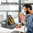 thumbnail image 4 of CreaDream Support d'Oreiller pour Tablette, Support de Tablette pour Lit, Genoux et Bureau avec 3 Angles de Vision, Coussinet Souple Compatible avec Tablettes de 4 à 13 Pouces, iPad Pro 13 11 Air, Galaxy Tab, 4 of 9