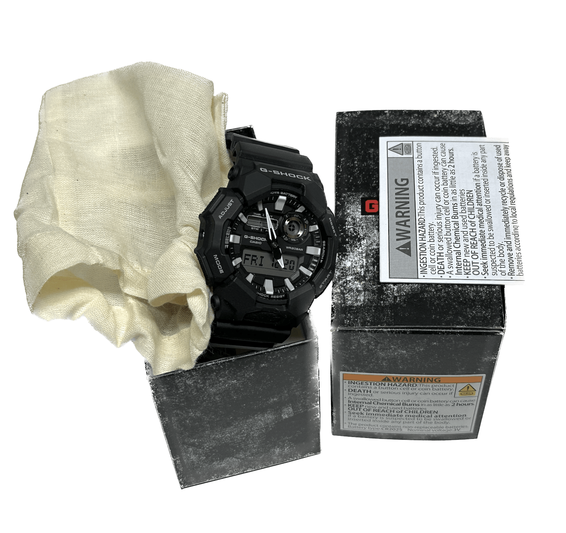 Casio G-Shock 10-Year Battery Carbon Core Guard Analog-Digital Mens Watch