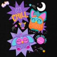 thumbnail image 3 of CafePress - Furby Let's Chill Kids T Shirt - Dark T-Shirt Kids XS-XL, 3 of 4
