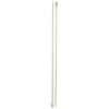 Silvalume Single Point Knitting Needles, 14", Size 0, Light Yellow