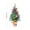 C, variant on KOYPTL Tabletop Christmas Tree Artificial 17 inches,Mini Pinecones Berry Tree with Burlap Wooden Base for Bedroom Living-room Window Kitchen Counter Holiday Christmas Decoration