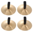 thumbnail image 1 of Weiweiguan 2Pcs Belly Dancing Cymbals Creative Finger Cymbals Musical Instrument for Kids, 1 of 6