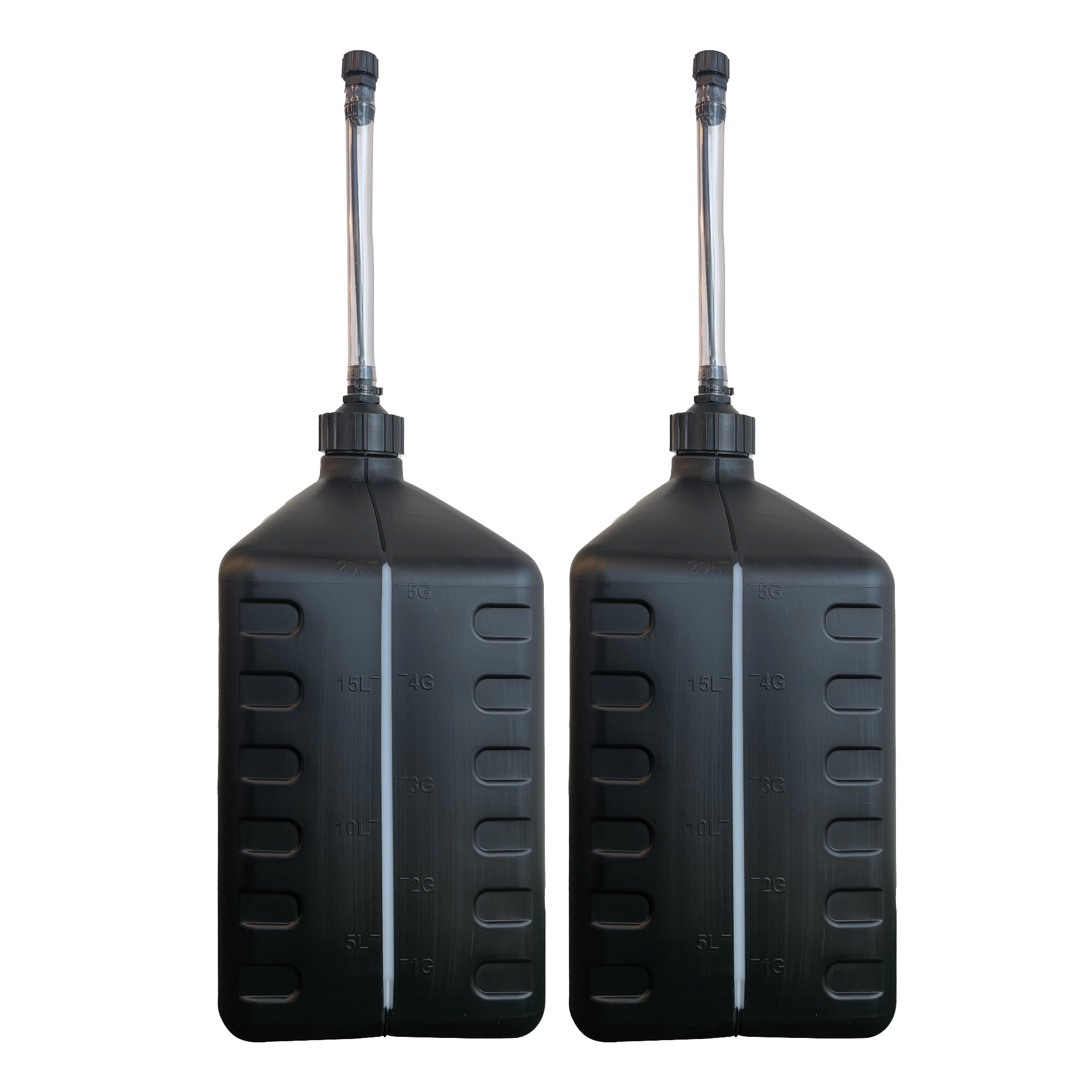 Tuff Jug 5 Gallon Utility Container 2 Pack (BLACK)