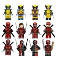 thumbnail image 1 of Figuras de Bloques de Construcción de Héroes – Set de 12 Mini Figuras de Acción de Plástico ABS para Niños y Coleccionistas, 1 of 6