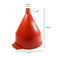 thumbnail image 2 of WirthCo Funnel 32006 Round; 6 Quart Capacity; Red; Polyethylene; With Screen, 2 of 2