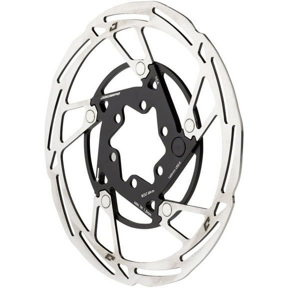Jagwire Pro LR2-E Ebike Disc Brake Rotor with Magnet - 160mm 6-Bolt Silver/Black