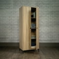 thumbnail image 2 of Sauder Curiod Storage Cabinet, Charter Oak Finish, 2 of 11