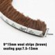 thumbnail image 1 of 5m Self Adhesive Weather Stripping Brush Strip Sliding Windows Sealing Strip, 1 of 1