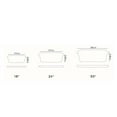 thumbnail image 3 of HC Companies Farmhouse Venetian 18" Rectangular Flower Saucer (4 Pack), 3 of 6