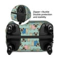 thumbnail image 2 of Rateoe Colorful Pugs Printed Luggage Cover, Suitcase Protector Fits 18-32 Inch Luggage-Large, 2 of 7