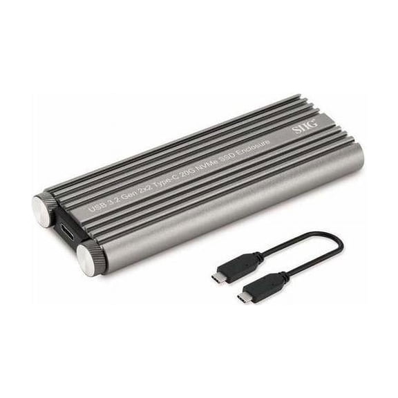 USB 3.2 Gen 2x2 Type-C M.2 PCIe NVMe SSD Enclosure