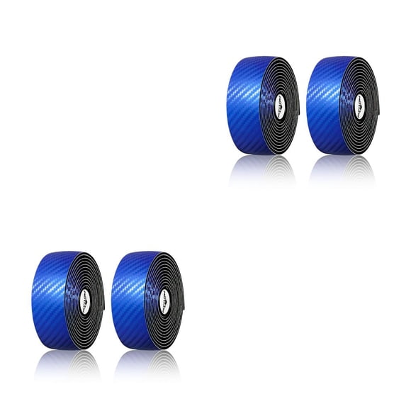 Cinturón de manillar de bicicleta Naiovety 2 unids absorción de impactos súper elástico