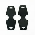 thumbnail image 4 of 200PCS/Set PVC Necklace Folding Plastic Bracelet Jewelry Packaging Card(Black), 4 of 9