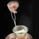 thumbnail image 5 of Colador espumadera cuchara sopa fideos arroz frutas, colador redondo espumadera frutas verduras, para ensaladas frutas, colador pescado mariscos, colador cocina foldable metal resistente,, 5 of 7