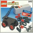 thumbnail image 1 of LEGO Moteur de Batterie 9V Set 845, 1 of 1