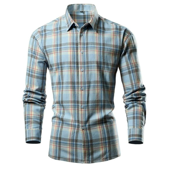 WEAIXIMIUNG White T Shirts for Men Heavyweight New Men's Fashion Long Sleeve Shirt Slim Plus Size Shirt
