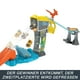 thumbnail image 4 of Hot Wheels Track Set & Toy Cars, RacerVerse Jurassic World Blue’s Raptor Rush Track Set with 2 Die-Cast Racers: Blue The Dinosaur & Owen, 4 of 5
