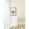 thumbnail image 4 of Marmont Hill Laid-Back Flower Crowned Llama Framed Wall Art, 8.00" x 1.50", 4 of 6