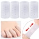 thumbnail image 5 of Ndcxsfigh 2 Protectores Dedos Los Pies Silicona Transparente Fundas Transpirables para Los Dedos (L), 5 of 9
