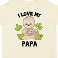thumbnail image 4 of Inktastic Cute Sloth I Love My Papa with Green Leaves Boys or Girls Toddler T-Shirt, 4 of 5