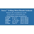 thumbnail image 3 of Norco D-Ring Thumb and Wrist Orthosis, Short, Large, Right, 3 of 3
