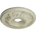 thumbnail image 3 of Ekena Millwork 18"OD x 3 1/2"ID x 2 1/2"P Granada Ceiling Medallion (Fits Canopies up to 6 5/8"), Hand-Painted Clear Yellow, 3 of 5