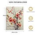 thumbnail image 2 of COMIO  Pink Peach Blossom Beautiful Flower Canvas Wall Art Contemporary Simple Life Canvas Painting Pictures for Home Bedroom Decor for Living Room Bathroom Decor, 2 of 5
