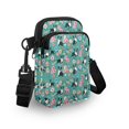 thumbnail image 3 of HELLHERO Women Adjustable Shoulder Strap Shoulder Bag Unisex Dinosaur Pattern Design Polyester Daily Commute or Casual Outings 4.33x1.97x7.09 with Zipper, 3 of 7
