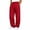 Red, variant on Yongwang Mens Fashion Sweatpants Open Bottom Drawstring Elastic Waist Sweatpants Lightweight Casual Comfy Trousers with Pocket