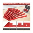 thumbnail image 4 of 7pcs Aluminum Precision Setup Blocks Height Gauge Set For Router Table Saw Accessories And Angle Wo, 4 of 5