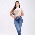 thumbnail image 4 of Jeans Skinny NYK N4759  Mujer Tiro Medio Mezclilla Stretch, 4 of 5