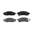 thumbnail image 2 of KarParts360 For Pontiac Grand Prix 1990-1996 Disc Brake Pad Set | Front | Ceramic Friction Material | With Pad Wear Sensor | Silver Classification | With Pad Shims, 2 of 4