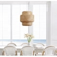 thumbnail image 3 of Aiwen Unique Geometric Rattan Pendant Light Modern Exquisite Hanging Ceiling Lamp, 3 of 7