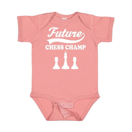 

Inktastic Future Chess Champ Game Champion Gift Baby Boy or Baby Girl Bodysuit