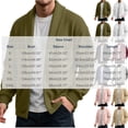 thumbnail image 4 of MXALUOB Men's Cardigan Sweaters Shawl Collar Open Front Long Sleeve Winter Sweater Solid Color Regular Fit Fashion Outerwear for Daily Wear, 4 of 6