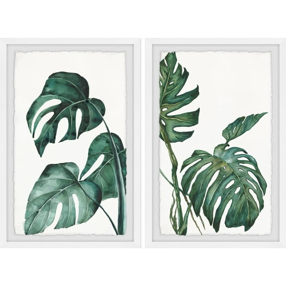 Marmont Hill Split Leaves Diptych