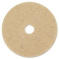 thumbnail image 1 of Natural Hog Hair Burnishing Floor Pads, 20" Diameter, Tan, 5/carton | Bundle of 2 Cartons, 1 of 1