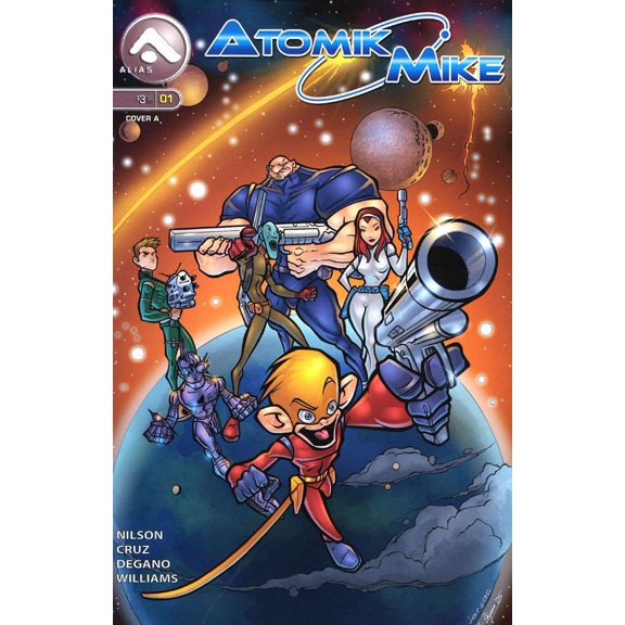 Atomik Mike #1A VF ; Alias Comic Book