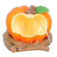 thumbnail image 1 of Shisuyan 1PC Bird Parrot Feeding Box Pumpkin Shape Plastic Feeder Bird Cage Food Cup, 1 of 9