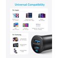 thumbnail image 7 of Anker USB-C Car Charger, 30W 2-Port Type-C Car Adapter, iPhone Car Charger with PowerIQ 3.0, for iPhone 15/14/13/12 Series, Samsung Galaxy S23/S22/S21 Series, iPad Pro, AirPods, and More, 7 of 7