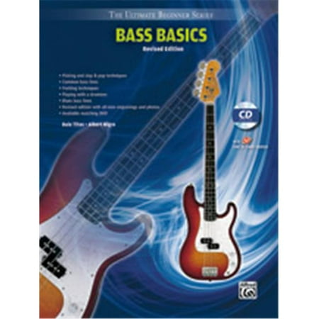 Ultimate Beginner Series Rock Bass - Alfred 00-UBSBK300R Ultimate Beginner Series - Bass Basics