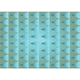 thumbnail image 1 of Ahgly Company Machine Washable Indoor Rectangle Transitional Seafoam Green Area Rugs, 7' x 9', 1 of 7